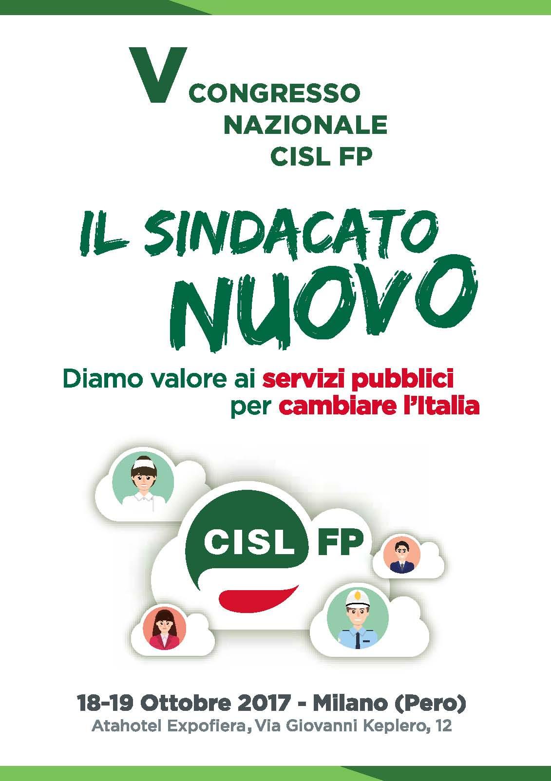 V Congresso Nazionale Cisl Fp - Programma lavori | Cisl Fp | Funzione Pubblica