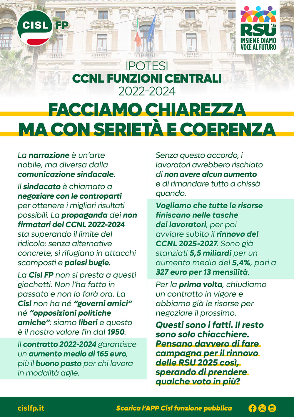 Ipotesi CCNL Funzioni Centrali 2022-2024: Perché è Un Contratto ...