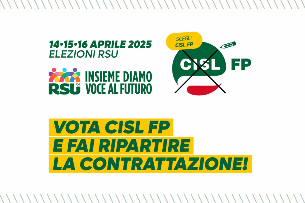 Sanità Pubblica: Sbloccare il contratto si può. Con il tuo voto alle RSU 2025 2 Sanità Pubblica: Sbloccare il contratto si può. Con il tuo voto alle RSU 2025 | Cisl Fp | Funzione Pubblica