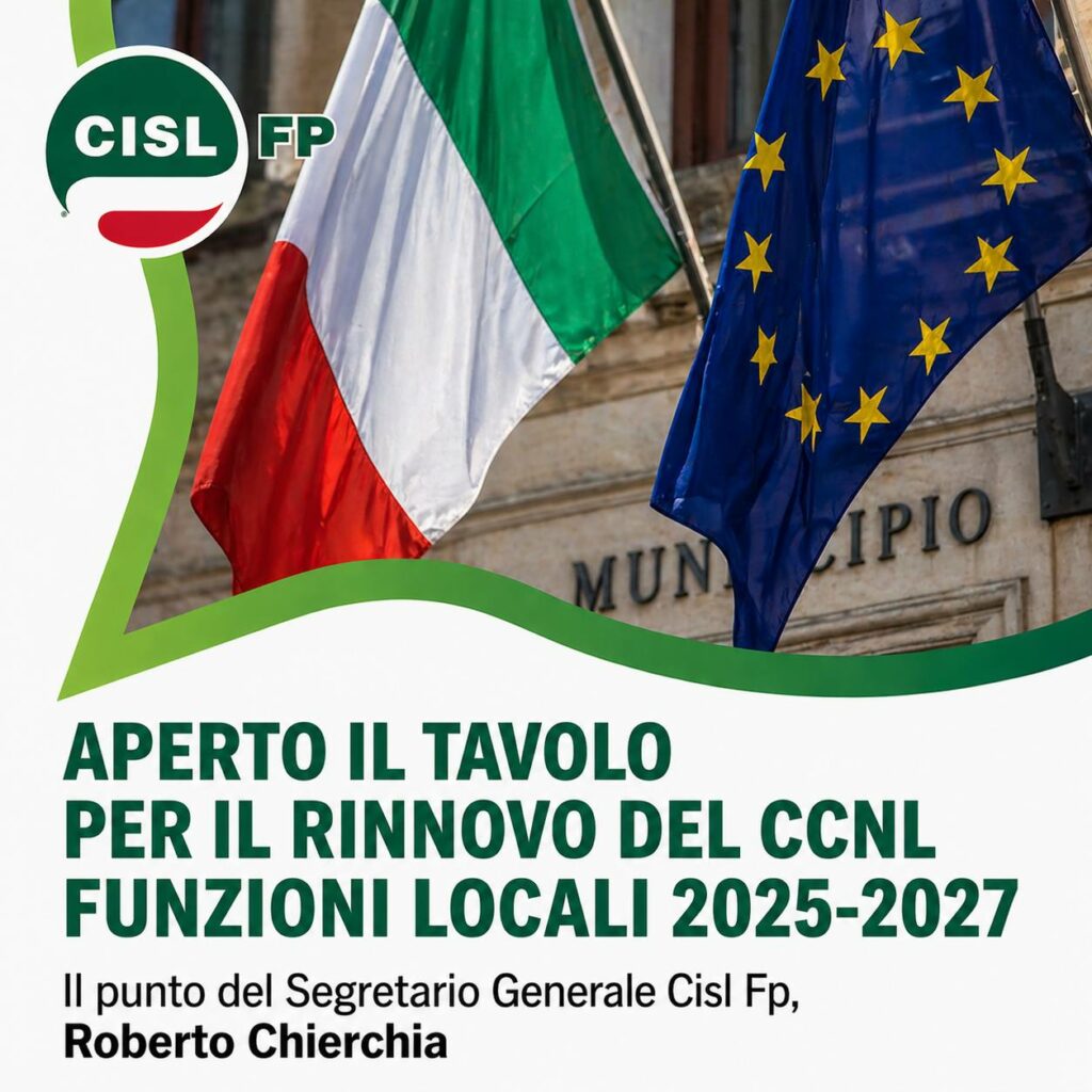 Enti Locali. Chierchia (Cisl Fp): “Al via il contratto 2025-2027 grazie alla firma del triennio precedente. La continuità contrattuale è la prima arma contro l’inflazione” 2 Enti Locali. Chierchia (Cisl Fp): “Al via il contratto 2025-2027 grazie alla firma del triennio precedente. La continuità contrattuale è la prima arma contro l’inflazione” | Cisl Fp | Funzione Pubblica