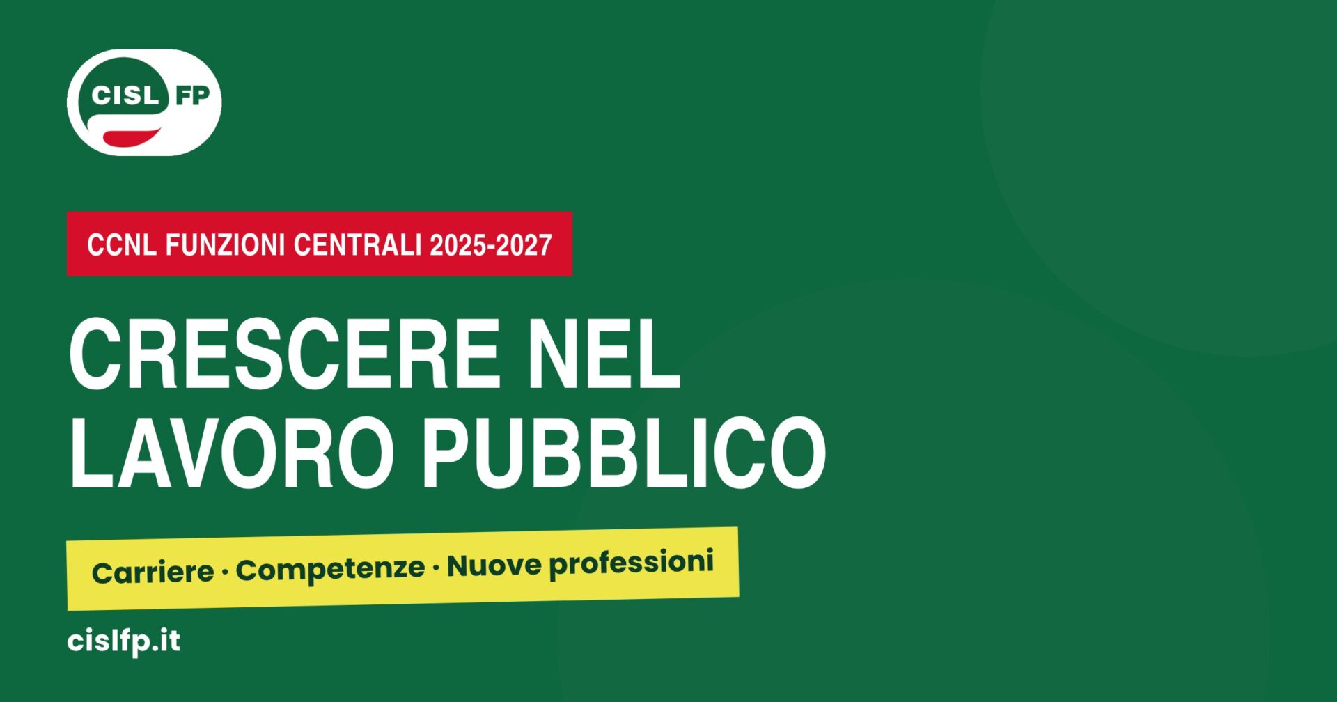 Home 4 Home | Cisl Fp | Funzione Pubblica
